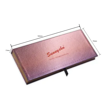 Colorful CMYK CUSTOM Boxes Empty Eyeshadow Paper Palette