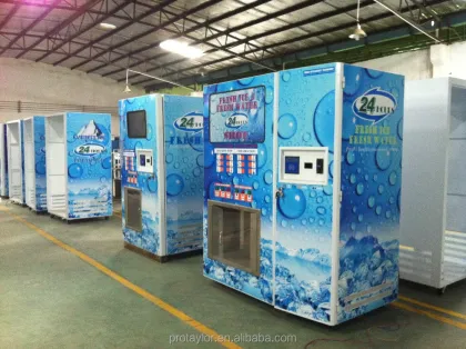glacier ice machine vending dispensing commercial vending