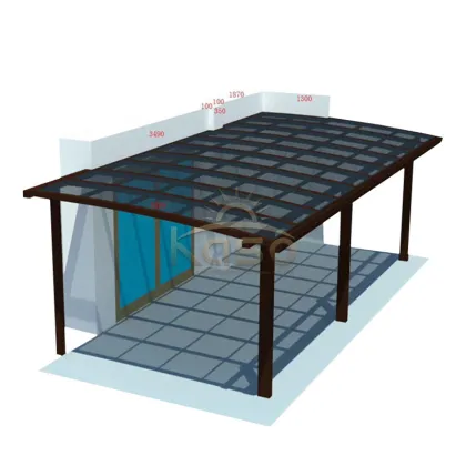 Car Garage Strong Wind Resistant Carport Storage Shed