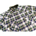 Men Casual Y/D T/C Flannel Long Sleeve Shirt