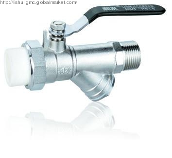 PP-R Connetion Filter Ball Valve