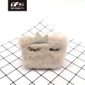 Custom cute sleeping kingdom style plush best-selling wallet coin purse mini hand bag money multifunctional storage bag