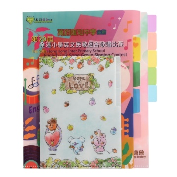  Cheap Custom File Stationery Office A4 A5 Presentation File Folder Set 