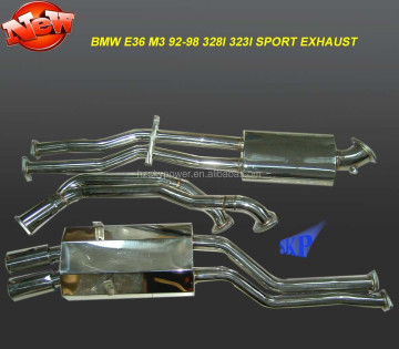 Stainless Steel Catback System for BMW E36 M3 325i 328i (1992-1998)