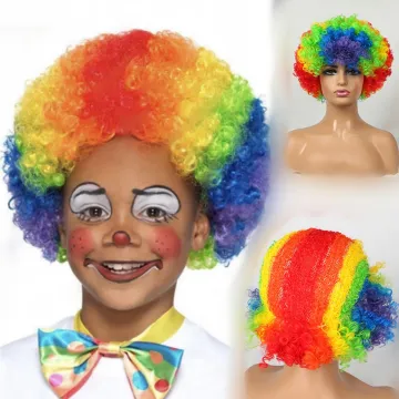 Costume Wigs for Kids: Afro Puff, Cosplay, Anime, Party, and Holiday Wear