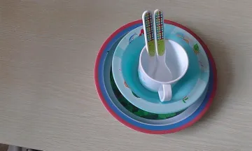best children dinner set  sale kid's 5pcs pp dinner set