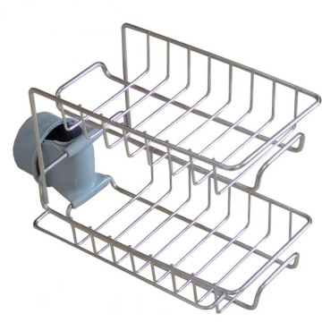 Stainless Steel Kitchen Faucet Rack - Sponge Storage Holder