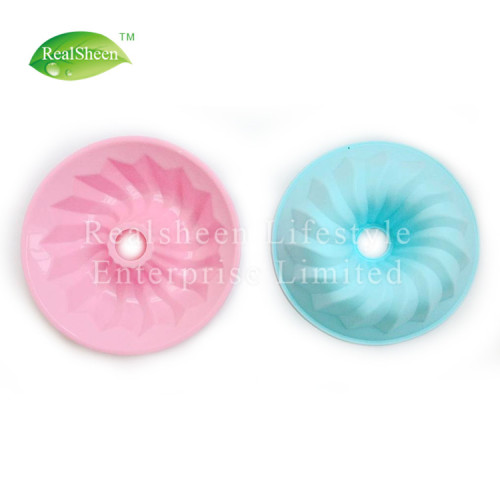 Molde popular do bolo da abóbora de Bundt do silicone