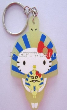 Soft PVC Rubber Glow Key Chain/Keychain