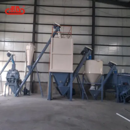 chicken feed powder production line