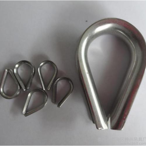 High precision stainless steel 316 wire rope thimble