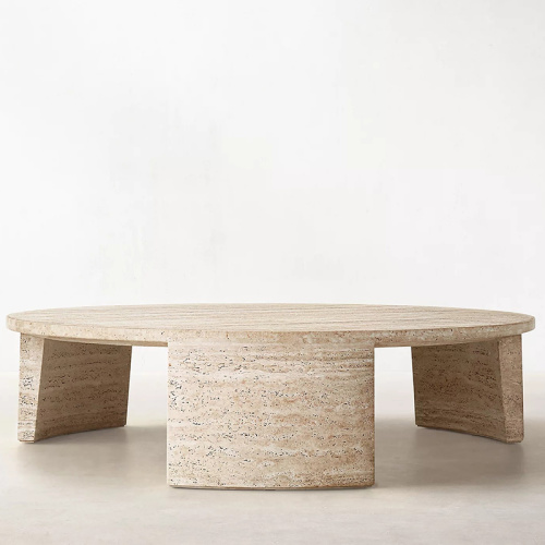 Round Mutifunction Coffee Table/Side table