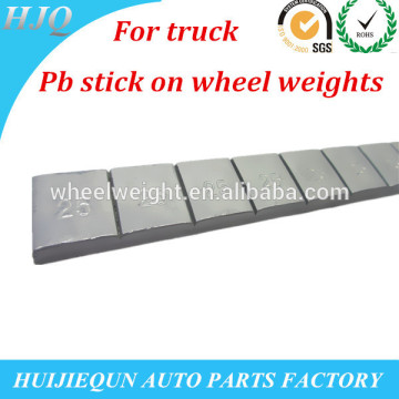 For truck lead(pb) stick on/adhesive wheel weights