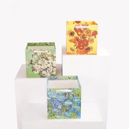 Retro Art Tote Bags: Van Gogh Floral Prints for Fashion & Gifts