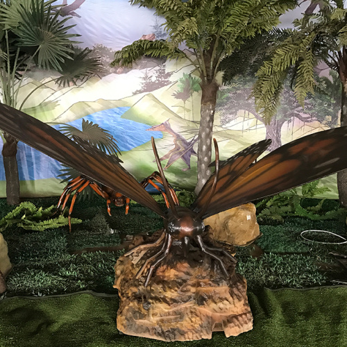 Lifelike Big Size Moving Butterfly Animatronic