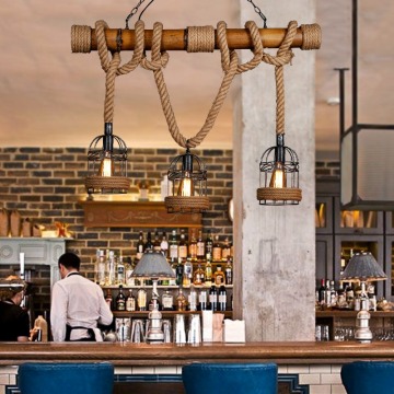Industrial Creative Chandelier Designs for Restaurants and Bars