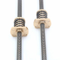 Mässingsmutter Anti-Backlash Lead Screw TR10X2