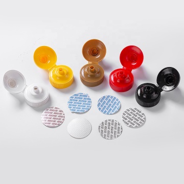 45mm PP 꿀 조미료 병을위한 실리콘 밸브가 포함 된 상단 뚜껑