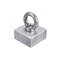 Block Neodymium pot magnet fishing hook assembly