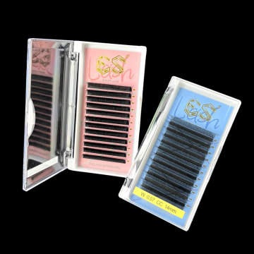 Black Cashmere Cluster DIY Eyelash Extensions - Volume & Classic Styles