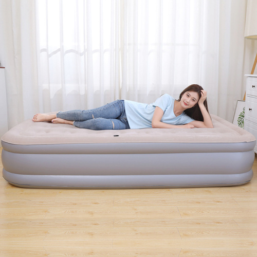 Air Furniture Inflatable Soft Flocking Cover Air Bed