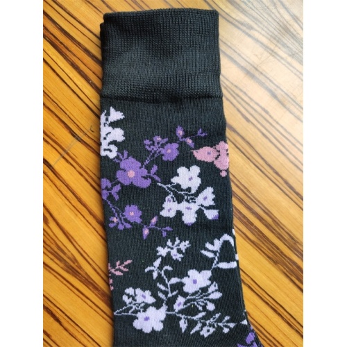 Long Warm Printed Socks