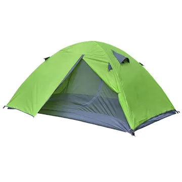 Double Aluminum Pole Tent - Lightweight and Stable Outdoor Shelter