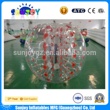Inflatable body ball for people