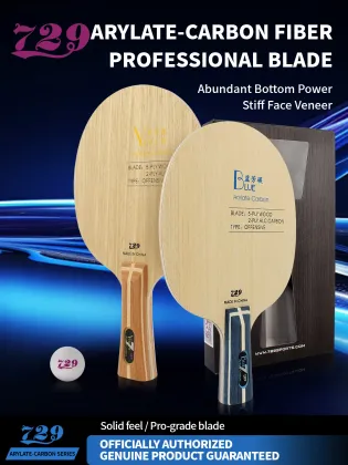 729 Table Tennis Blade With Carbon Blue ALC