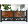 JHR Front Entrance Aluminum Gate - Sliding Gates for Houses: Latest Main Gate Designs and Models