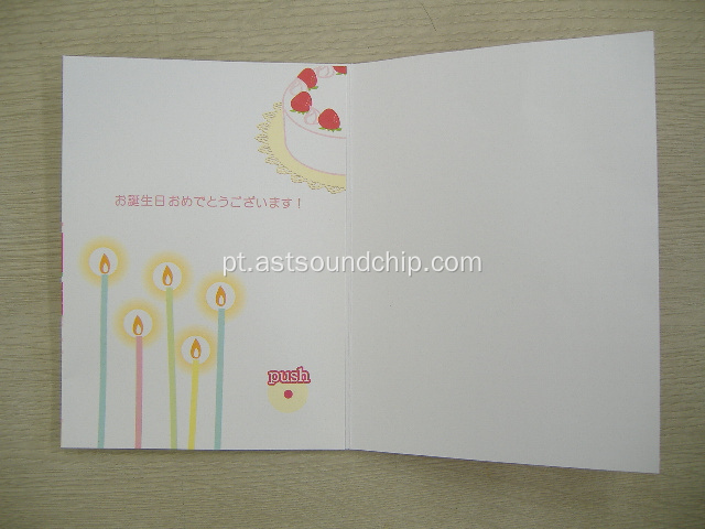 Cartões, Music Greeting Card, Speaking Greeting Cards