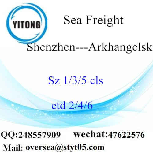 Shenzhen Port LCL Consolidation To Arkhangelsk