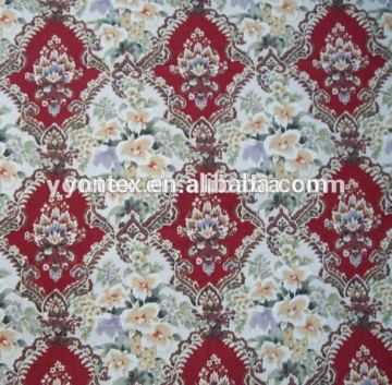 Rotary Screen Printing Floral Cotton Fabric