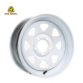 15x6 5-114.3 White Railer Wheel Chrome