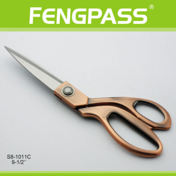 S8-1011C 24cm Stainless Steel Blades With Zinc Alloy Handle Scissors For Cutting Fabric