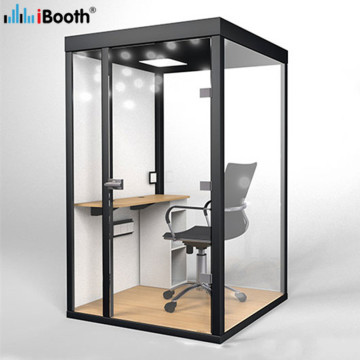 acoustic silent soundproof office phone booth vocal booth