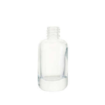 Frasco de vidro transparente de 30 ml/1 oz com gargalo 18/410