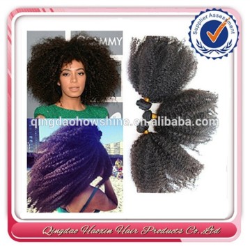 high quality vingin hair can be dyed brazilian curly hair 3 bundles