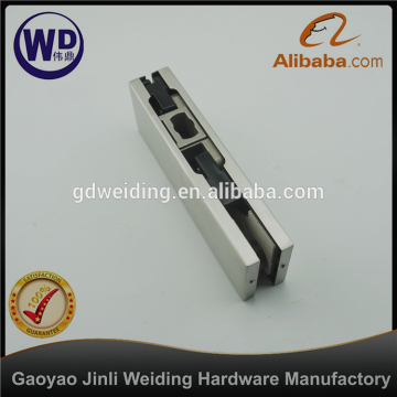 Door control hardware aluminium core bottom patch fittings