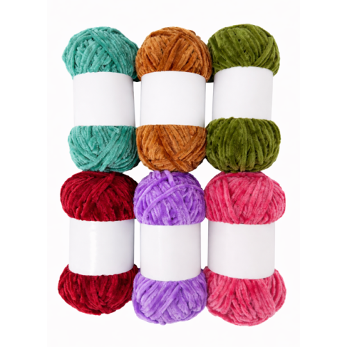 0.8 মি নরম চেনিল সুতা