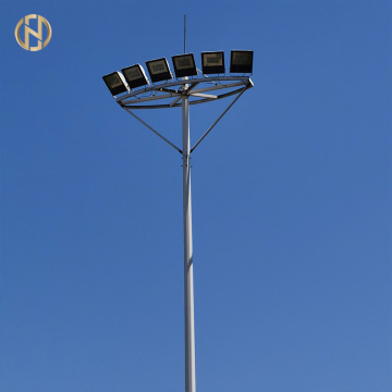 30m 35m 40m Aplikasi Menara Pencahayaan Tiang Tinggi Diajukan