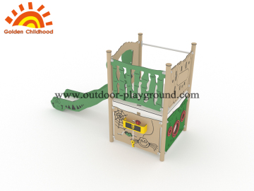 Outdoor Playground HPL Freestanding Slide
