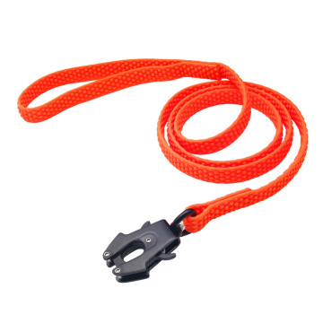 Factory-Manufactured Super Grip PVC Durable Leather and Nylon Dog Leash with Customizable Logo, Waterproof Clip Hook