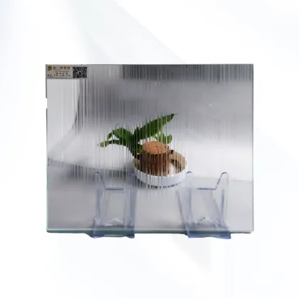 Exquisite 3-12mm Acid-Etched Art Glass for Hotel Bathroom Doors and Windows