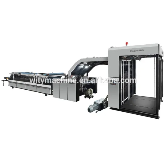 High Speed Automatic Carton Laminating Machine
