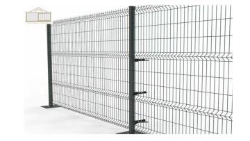 Secure PVC Coated Wire Fencing Panels