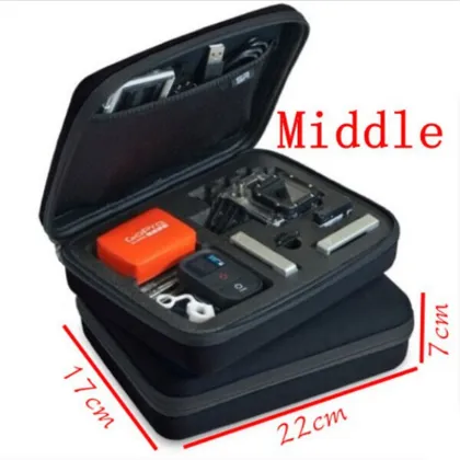 EVA Shockproof traveling Gopro accessories case bag