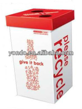 Eco-friendly pp plastic recycle bin