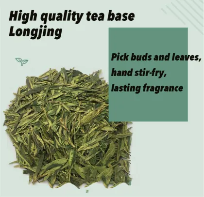 Chinese Natural Premium Osmanthus Longjing Green Tea