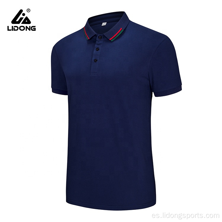 Camisetas de golf de polo baratas personalizadas LiDong